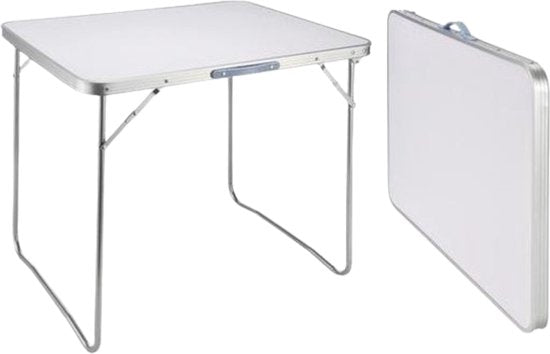 ElixPro Campingtafel - 80x60x70 cm - Aluminium Inklapbare Tafel - Inclusief Handvat