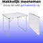 ElixPro Campingtafel - 80x60x70 cm - Aluminium Inklapbare Tafel - Inclusief Handvat