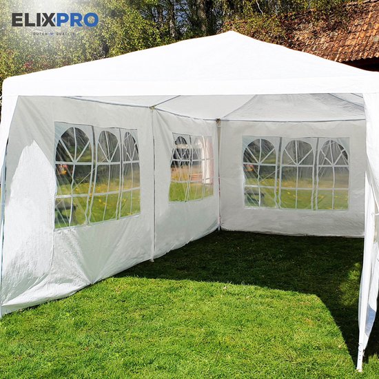 Premium party tent 3 x 6m - waterdicht - UV bestendig