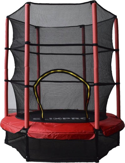 ElixPro Kinder Trampoline - 140cm - Rood