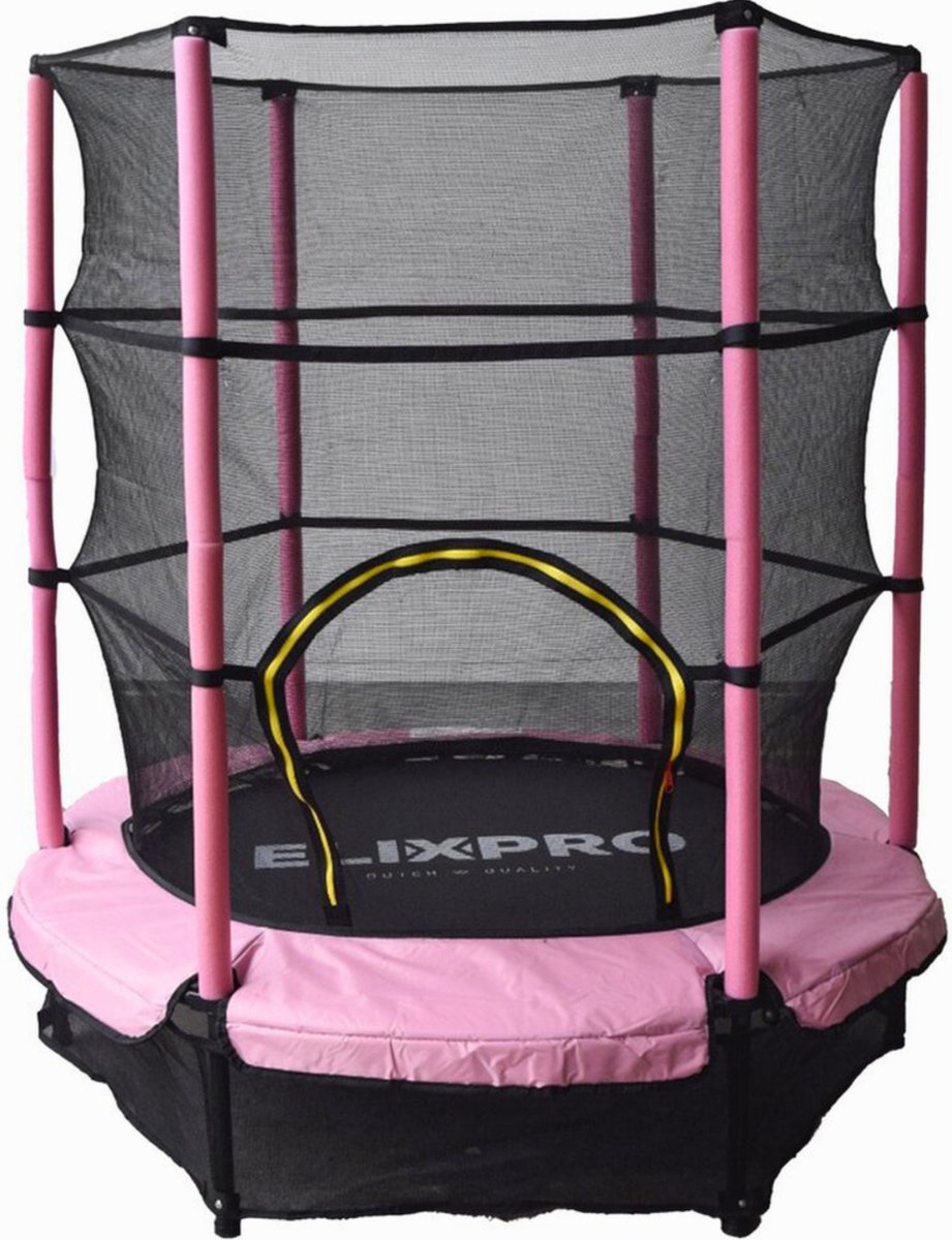 ElixPro Kinder Trampoline - 140cm - Roze