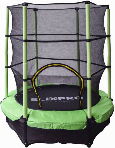 ElixPro Kinder Trampoline - 140cm - Groen